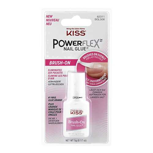 Клей-гель для ногтей Kiss Brush-on Nail Glue