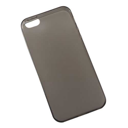 Чехол 'LP' для iPhone 5/5s/SE ультратонкий (прозрачный/Black европакет)