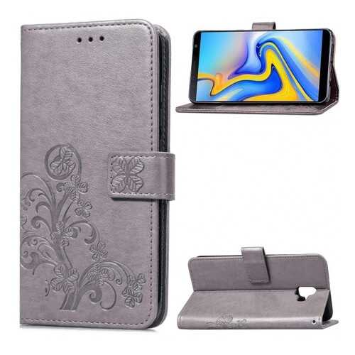 Чехол Epik Four-leaf Clover для Samsung Galaxy J6+ (2018) (J610F) Grey
