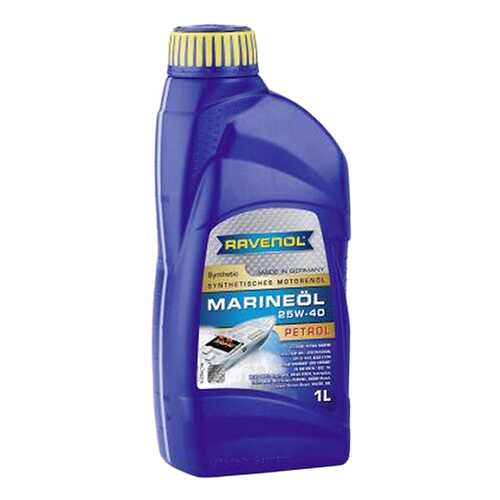 Моторное масло Ravenol Marineoil Petrol 25w-40 1л