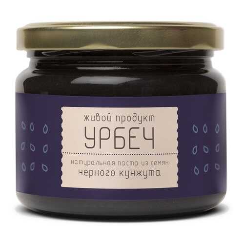 Урбеч Живой продукт из семян черного кунжута 225 г