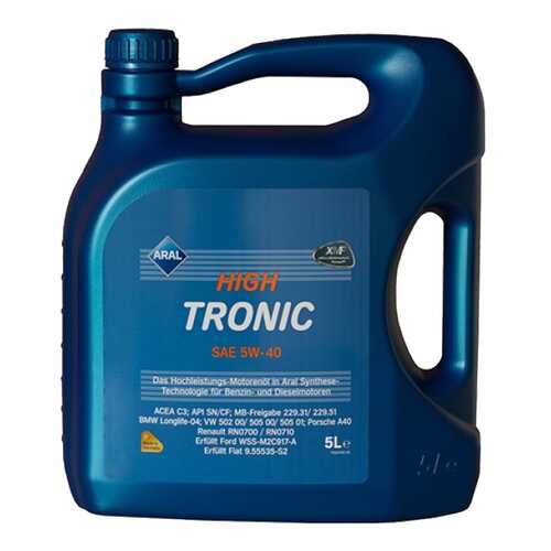 Моторное масло Aral HighTronic 5W-40 208л