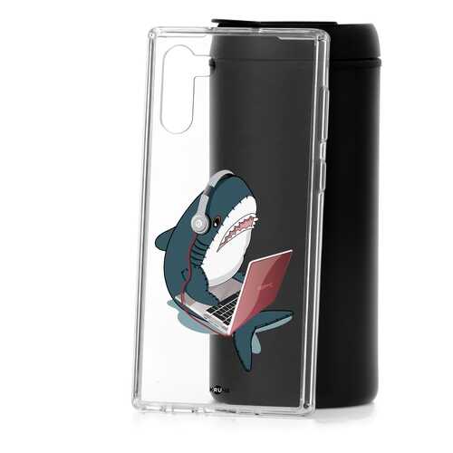 Чехол Kruche Print для Samsung Galaxy Note 10 Акула