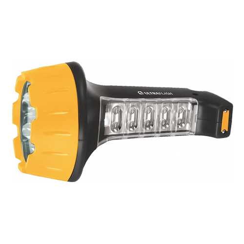 Туристический фонарь Camelion Ultraflash Akku Profi LED3819 желтый/черный, 2 режима