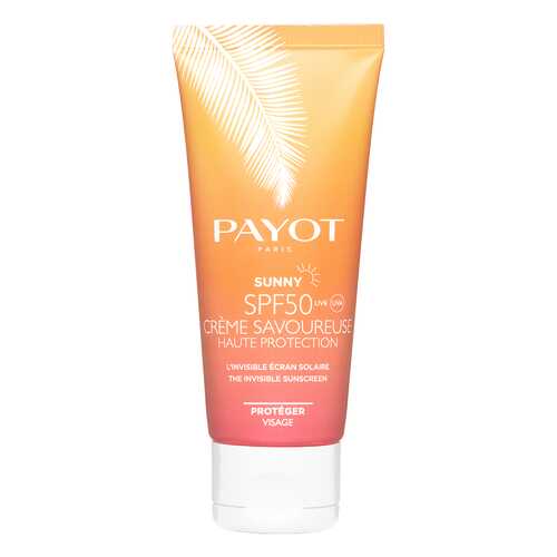 Солнцезащитный крем для лица Payot Sunny Creme Savoureuse Haute Protection SPF 50 50 мл