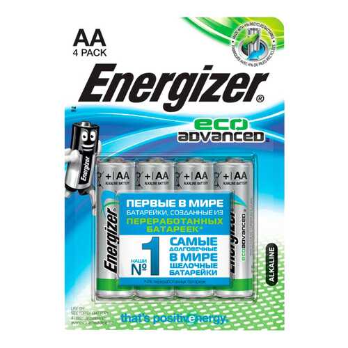 Батарейка Energizer Eco Advanced E91 4 шт