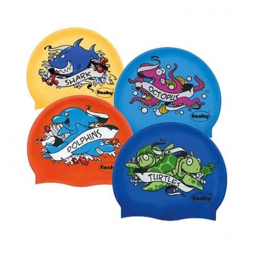 Шапочка для плавания Fashy Childrens Silicone Cap navy blue