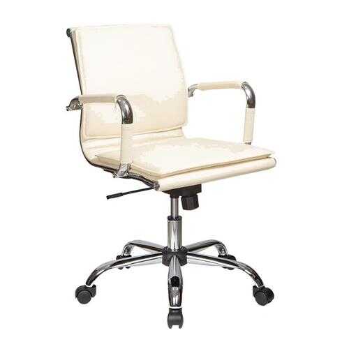 Компьютерное кресло Бюрократ 664071 CH-993-LOW/IVORY 60х65.5х93 см, слоновая кость/хром