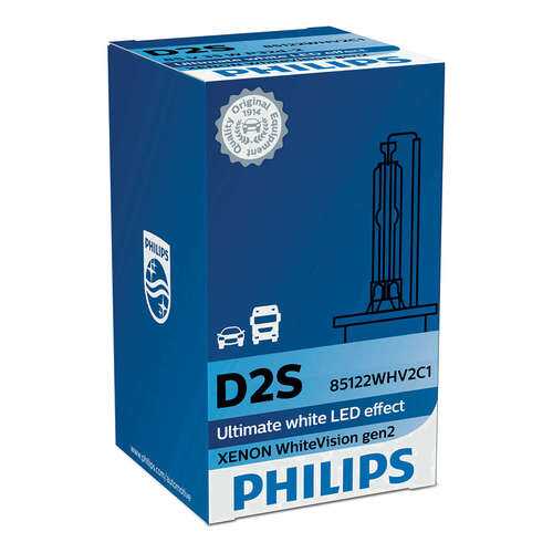 Лампа D2s 85v(35w) White Vision (Gen2) 1шт. Картон Philips арт. 85122WHV2C1