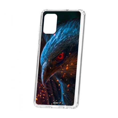 Чехол Kruche Samsung Galaxy A71 Print Орел