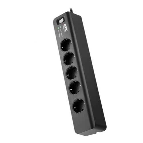 Сетевой фильтр APC PME5B-RS, 5 розеток, 1,8 м, Black