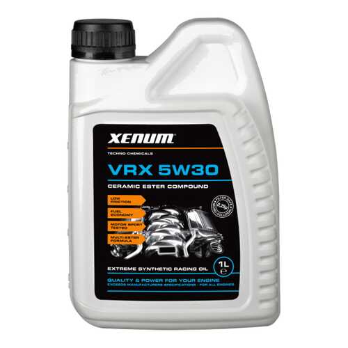 Моторное масло Xenum VRX 5W-30 1л