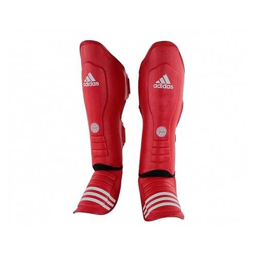 Защита голени и стопы Adidas WAKO Super Pro Shin Instep Guards красная XXL