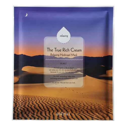 Маска для лица Ultru The True Rich Cream Relaxing Hydrogel Mask 25 г