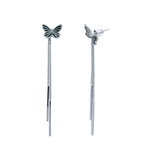 Серьги Corona style B005E1111481K007-BLACK