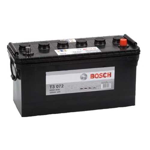 Аккумулятор T3 12V 100Ah 600A оп BOSCH арт. 0092T30720