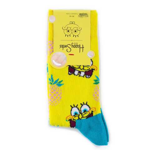 Носки Happy Socks Fineapple Surprise разноцветные 36-40