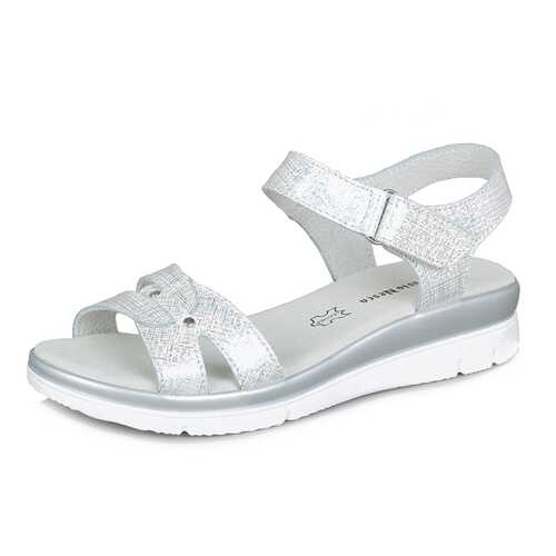 Сандалии женские Alessio Nesca SH20SS-10 серебристые 36 RU
