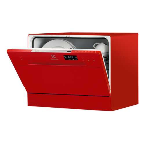 Посудомоечная машина компактная Electrolux ESF2400OH red