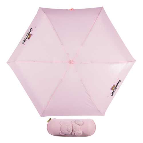 Зонт складной Moschino 8042-SMININ Shadow Bear Pink