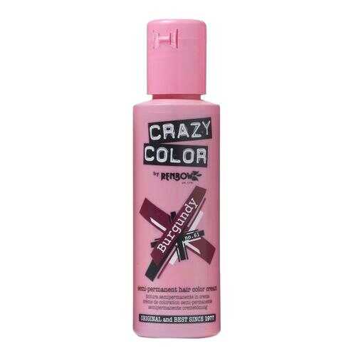 Краска для волос Crazy Color 61 Burgundy Бургунди 100 мл