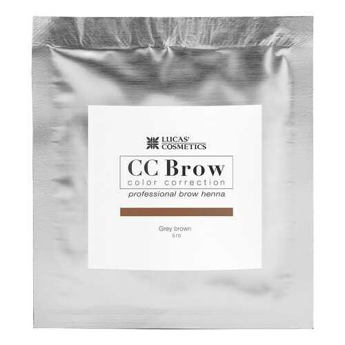 Краска для бровей LUCAS' COSMETICS CC Brow Grey Brown саше 5 гр