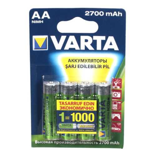 Аккумуляторы Varta HR6 4 шт