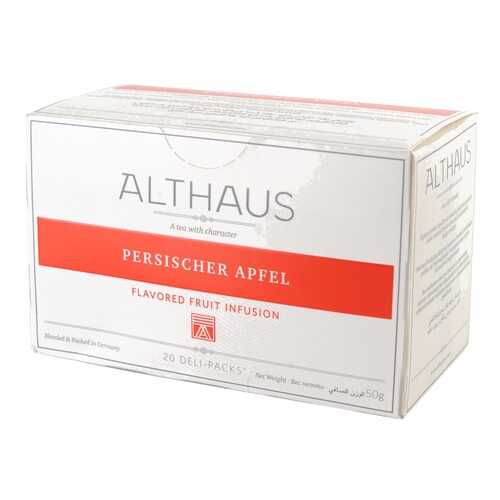 Чай фруктовый Althaus Персидское яблоко 20 х 1.8 г Германия