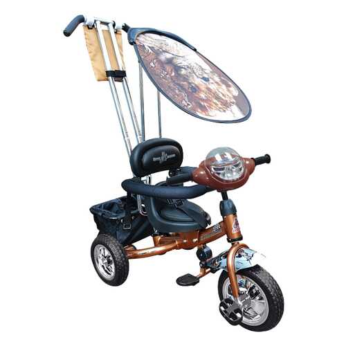Трехколесный велосипед Funny Jaguar Lexus Trike Original Volt Air с муз. панелью бронза