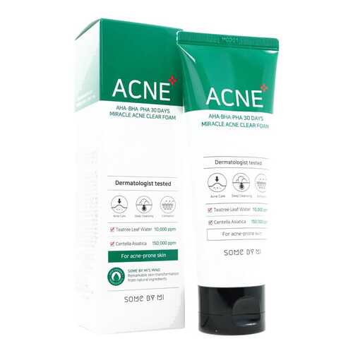 Средство для очищения Some By Mi Miracle Acne Clear Foam 100 мл