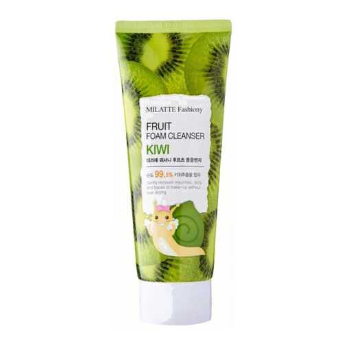 Средство для умывания MILATTE Fashiony Fruit Foam Cleanser Kiwi 150 мл