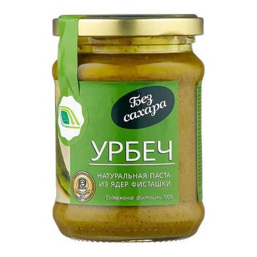 Урбеч Биопродукты натуральная паста из ядер фисташек 280 г