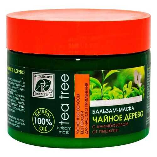Бальзам-маска для волос Эксклюзивкосметик с маслом чайного дерева Natural OIL, 260 мл
