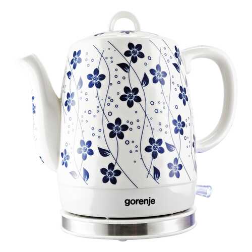 Чайник электрический Gorenje K10C White/Blue