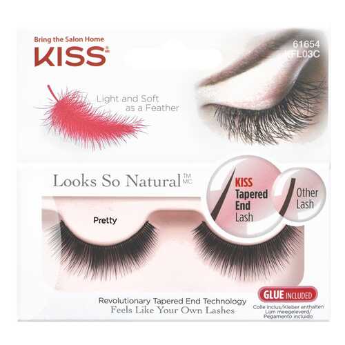 Накладные ресницы KISS Looks so Natural Eyelashes Pretty (KFL03C) 2 шт