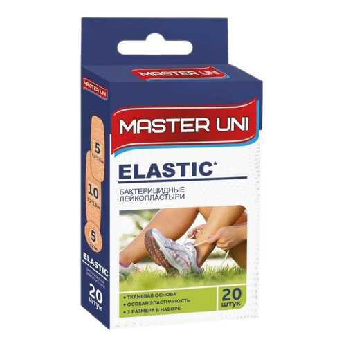 Пластырь Master Uni Elastic бактерицидный классический 20 шт.