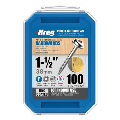 KregSML-F150-1001-1/2 - 100 шт