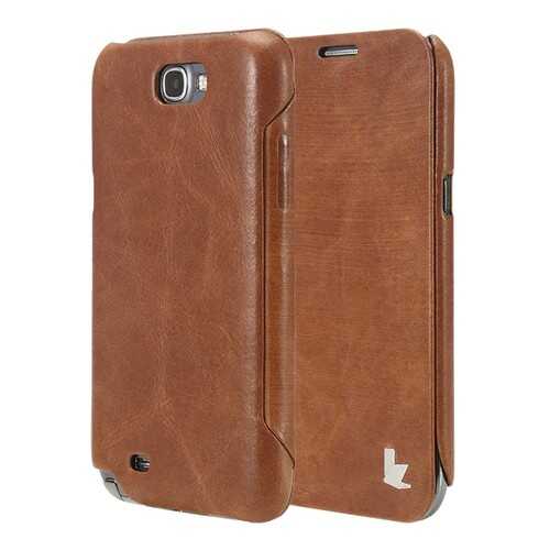 Чехол Jisoncase для Samsung Note 2 N7100 Brown