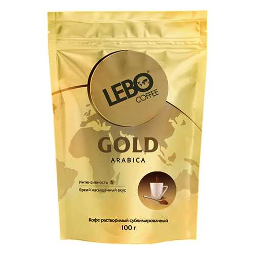Кофе растворимый Lebo gold 100 г