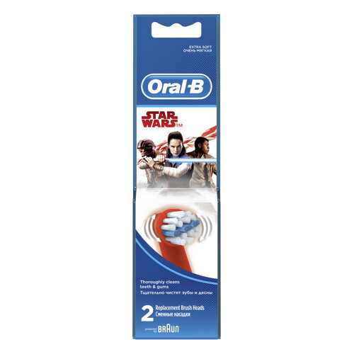 Насадка для зубной щетки Braun Oral-B EB10K Stagpow Starwars 2 шт
