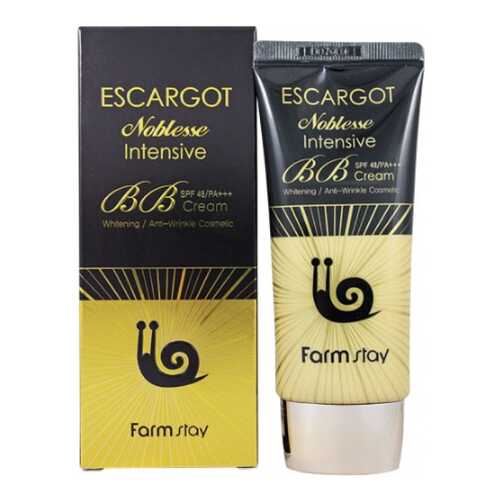 ВВ средство Farmstay Escargot Noblesse Intensive BB Cream SPF48/PA++ 50 мл
