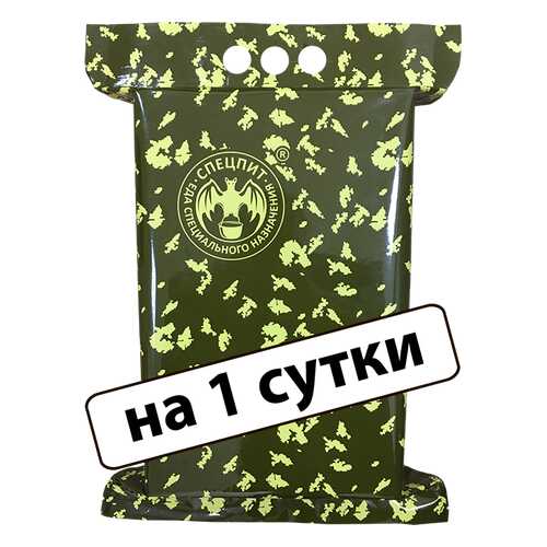 Сухой паек Спецпит ИРП МЧС модификация 2.2 кг