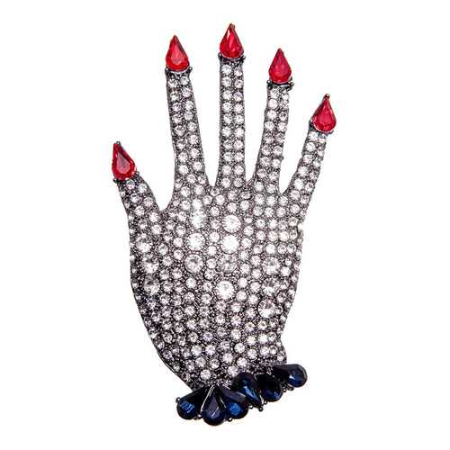 Брошь женская Asavi Jewel BCH906064 синяя