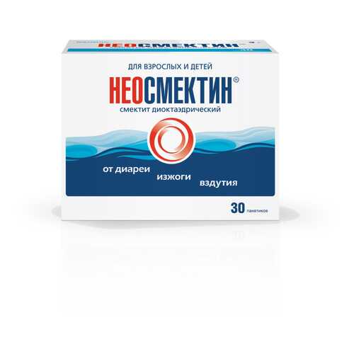 Неосмектин ваниль порошок для приготовления сусп. 3 г 30 шт.