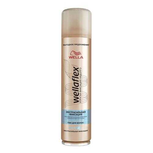 Лак для волос Wella Wellaflex Экстрасильная Фиксация 400 мл