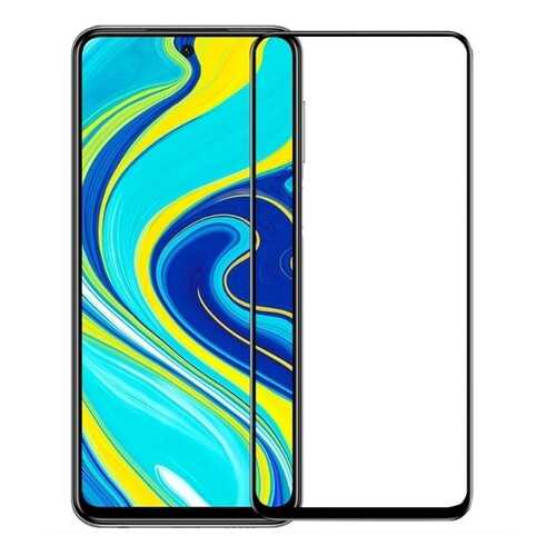 Защитное стекло InterStep 2.5D для Xiaomi Redmi Note 9S/9 Pro Black