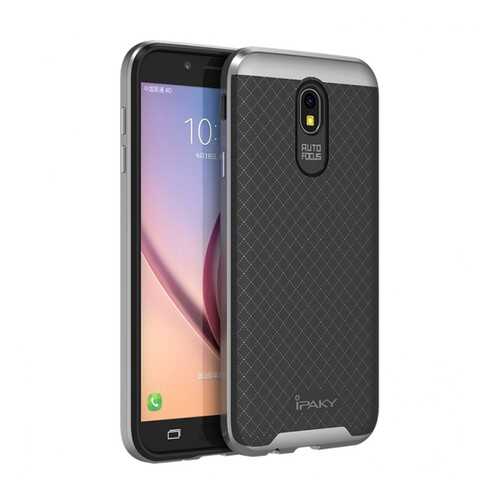 Чехол iPaky +PC для Samsung J730 Galaxy J7 (2017) Black/Silver