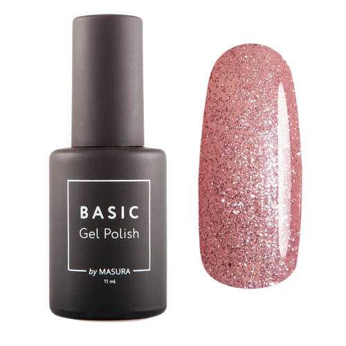 Гель-лак Masura BASIC Розовый Бриллиант, 11 мл