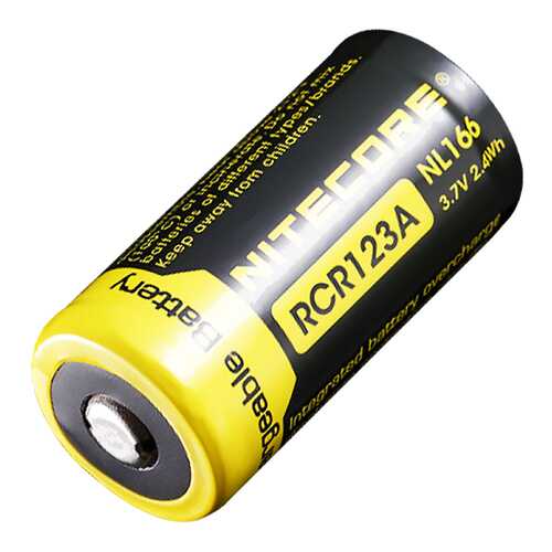 Аккумуляторная батарея Nitecore NL166 RCR123/16340 1 шт