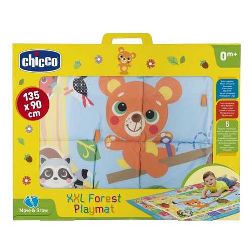 Развивающая игрушка Chicco Игровой коврик XXL Лесные друзья